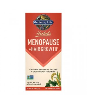 Herbals Menopause Plus Hair Growth - 30ct Softgel